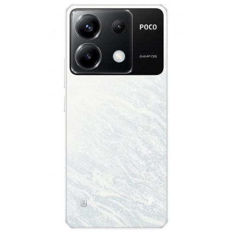 Смартфон Poco X6 5G 8/256Gb White - фото 3