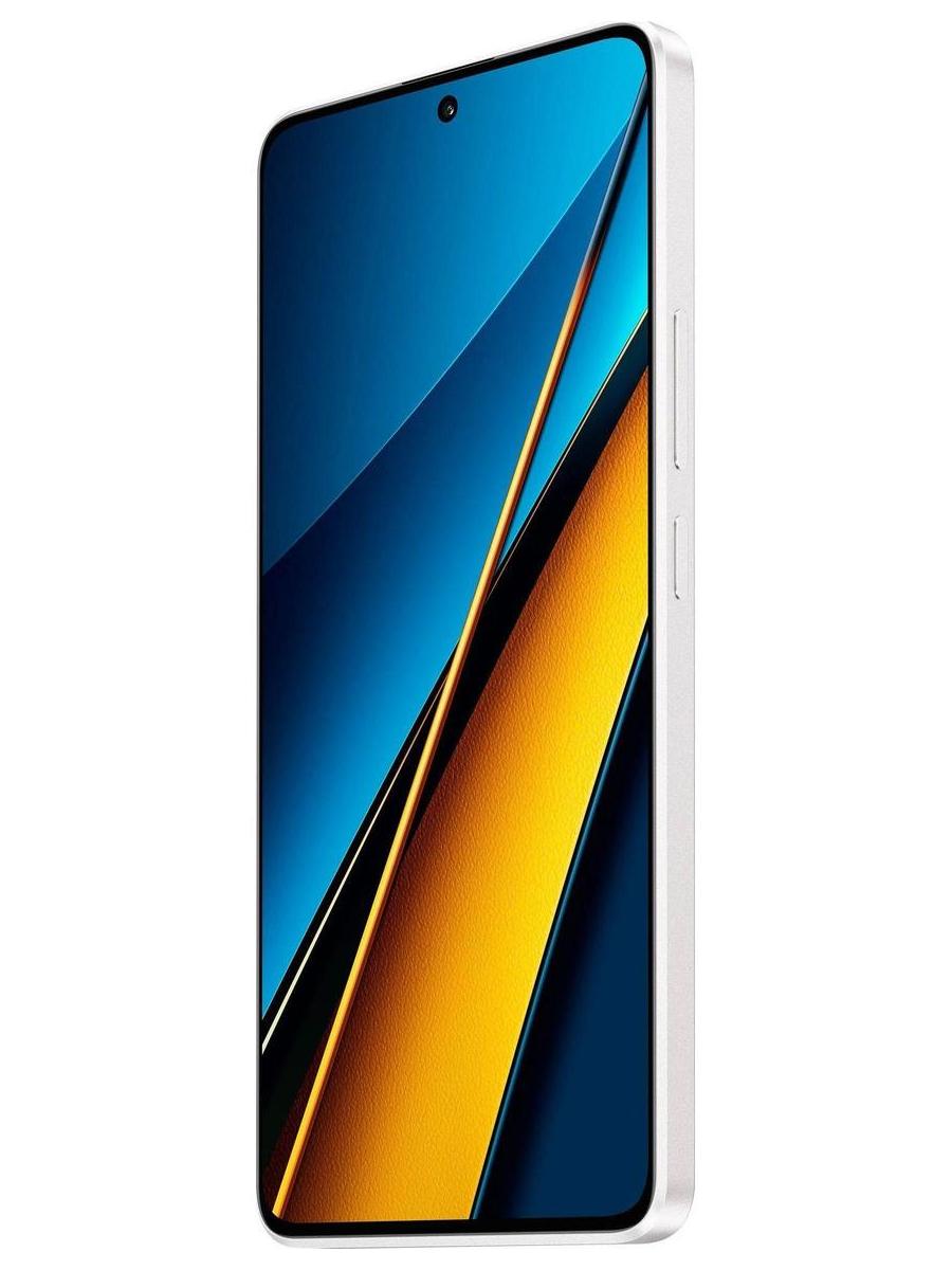 Смартфон Poco X6 5G 8/256Gb White - фото 5