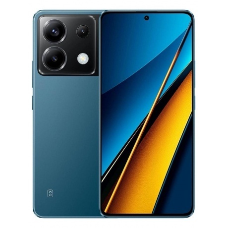 Смартфон Poco X6 5G 12/256Gb Blue