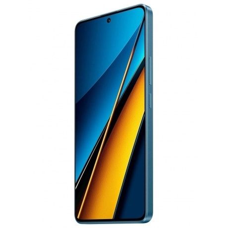 Смартфон Poco X6 5G 12/256Gb Blue - фото 5