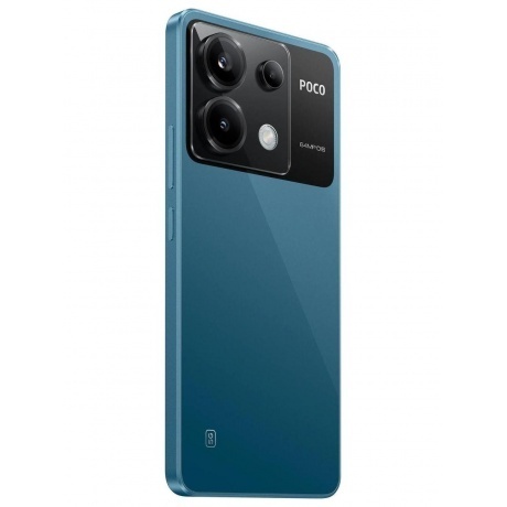 Смартфон Poco X6 5G 12/256Gb Blue - фото 6