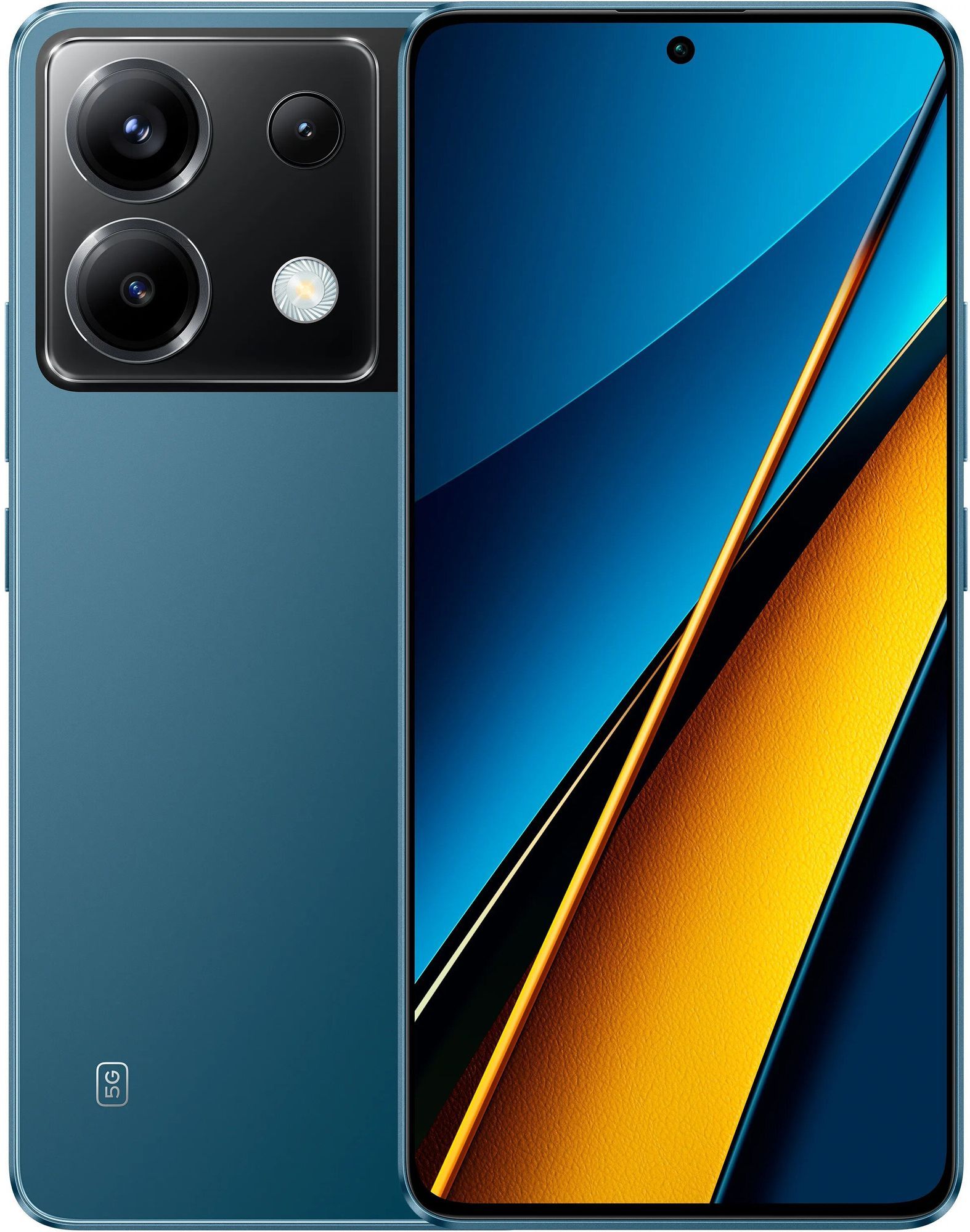 Смартфон Poco X6 5G 12/256Gb Blue смартфон poco f5 12 256gb 5g синий
