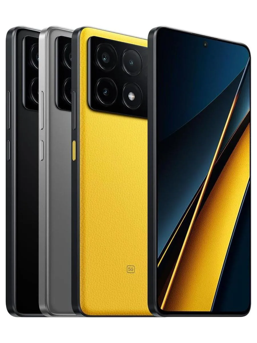 Смартфон Poco X6 Pro 5G 12/512Gb Grey - фото 13