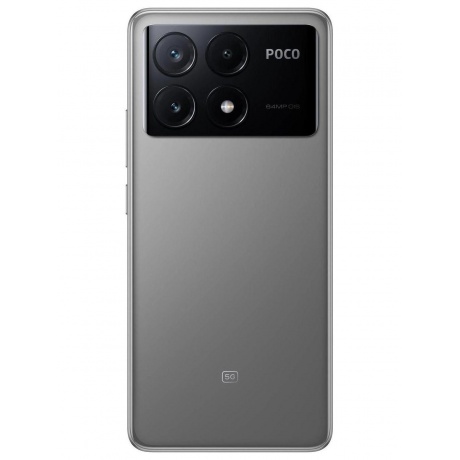 Смартфон Poco X6 Pro 5G 12/512Gb Grey - фото 3