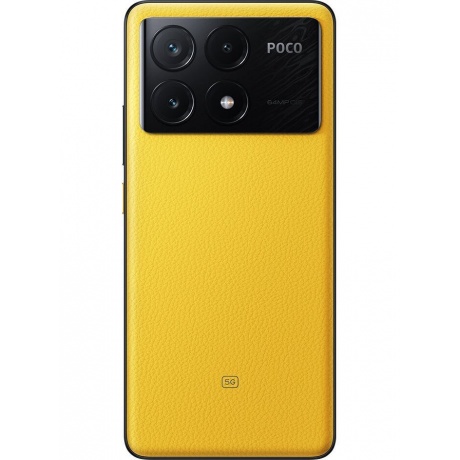 Смартфон POCO X6 Pro 5G RU 12/512Gb Yellow - фото 3
