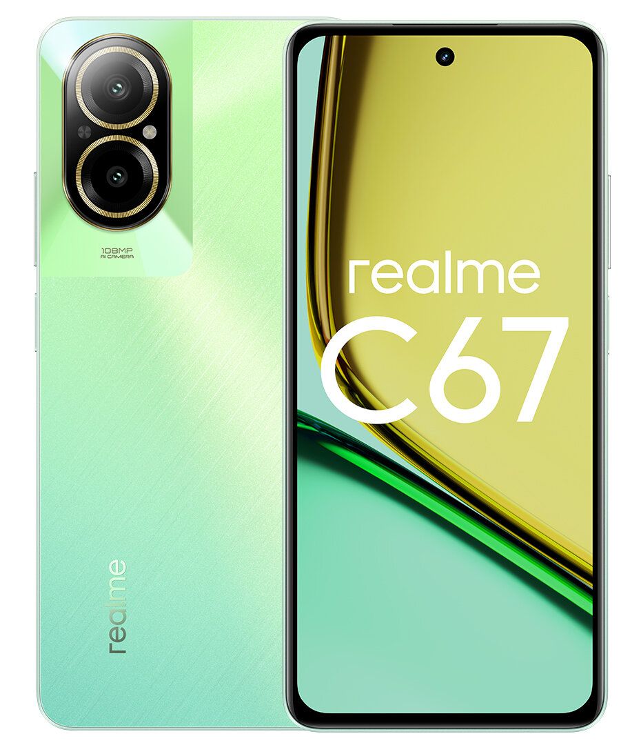 Смартфон Realme C67 8/256Gb Green сотовый телефон realme c67 8 256gb green