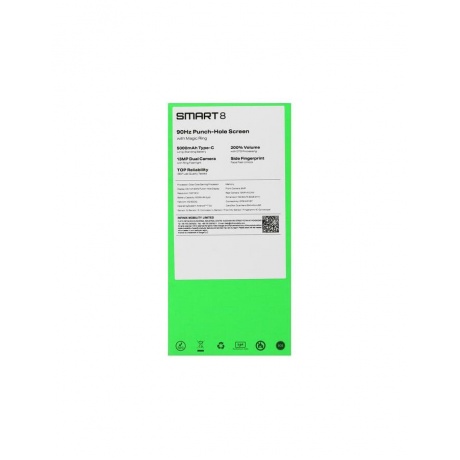 Смартфон Infinix Smart 8 X6525 4/128Gb Green - фото 12