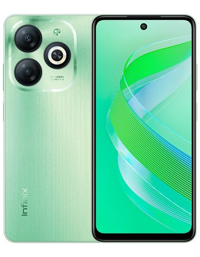 Смартфон Infinix Smart 8 4/128Gb Green смартфон infinix zero x pro 8 128gb x6811 серебристый