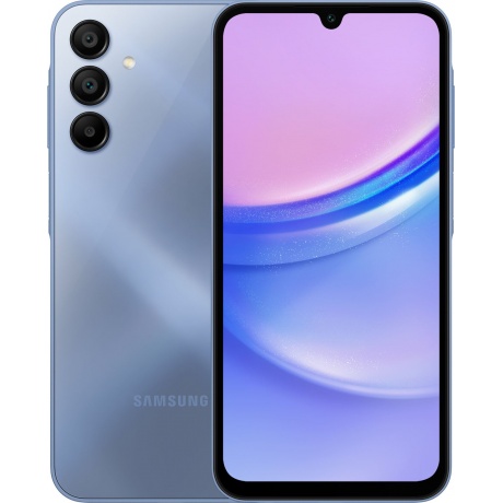 Смартфон Samsung SM-A155F Galaxy A15 4/128Gb Blue SM-A155FZBDCAU - фото 1