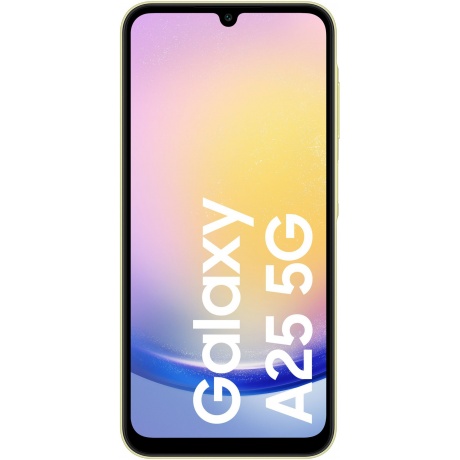 Смартфон Samsung SM-A256E Galaxy A25 6/128Gb Yellow SM-A256EZYDCAU - фото 2