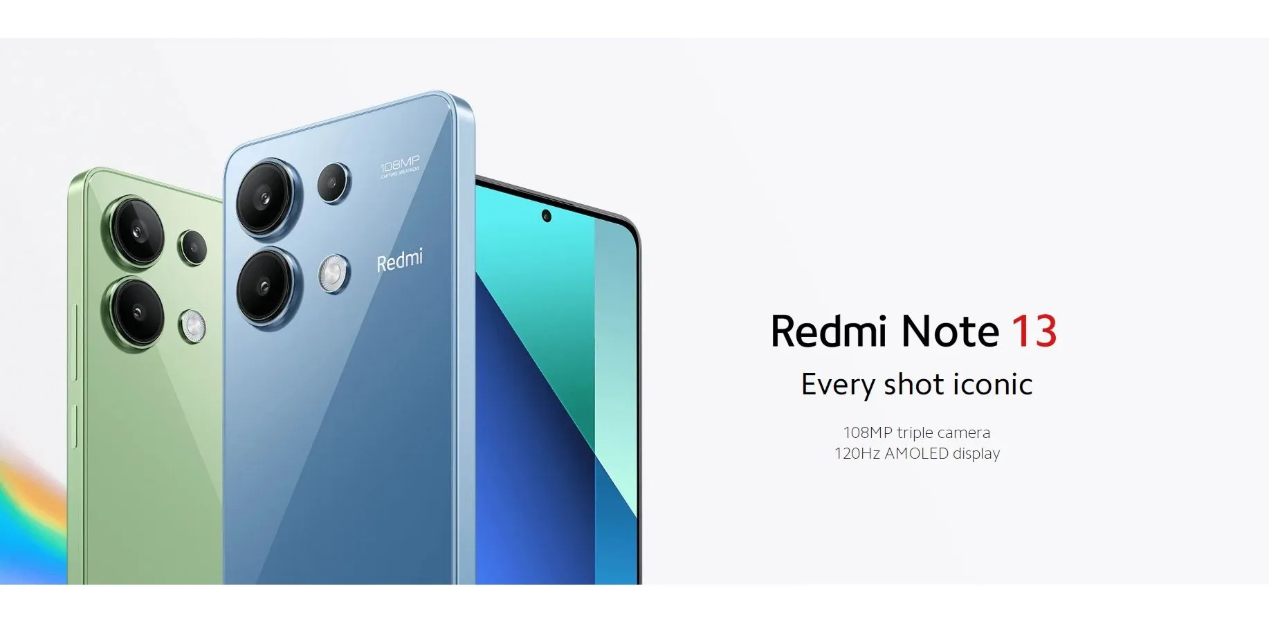 Смартфон Xiaomi Redmi Note 13 RU 8/256Gb Ice Blue - фото 8