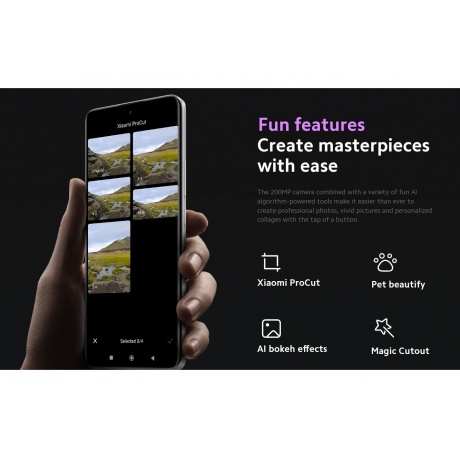 Смартфон Xiaomi Redmi Note 13 Pro+ 5G RU 8/256Gb Midnight Black - фото 23