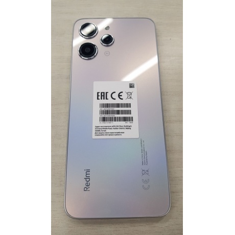 Смартфон Xiaomi Redmi 12 RU 4/128Gb Polar Silver хорошее состояние - фото 3