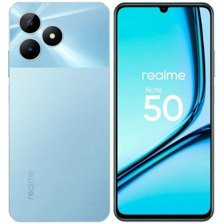 Смартфон Realme Note 50 4/128Gb Sky Blue - фото 13