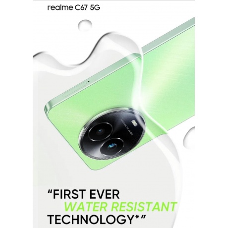 Смартфон Realme C67 6/128Gb Green - фото 5