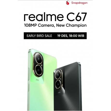 Смартфон Realme C67 6/128Gb Green - фото 6