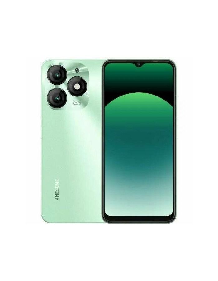 Смартфон Itel A70 3/128Gb Field Green смартфон itel vision 5 plus 4 128gb black