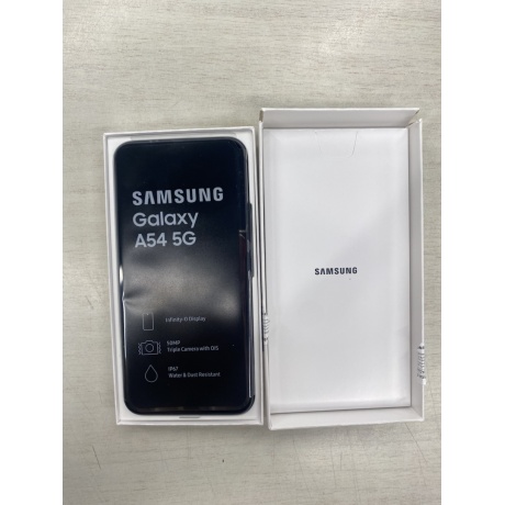 Смартфон Samsung Galaxy A54 5G 8/256Gb (SM-A546EZKDMEA) Graphite Black отличное состояние; - фото 5
