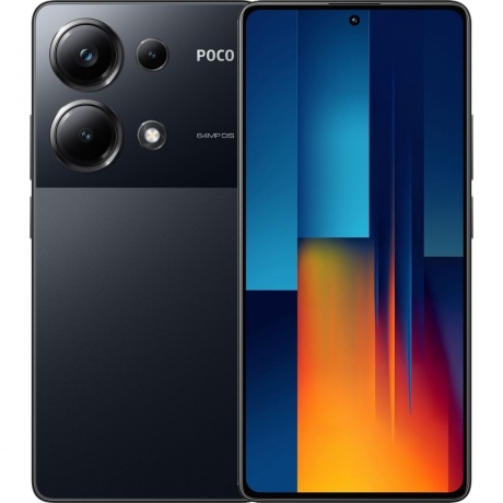 Смартфон Poco M6 Pro 12/512Gb Black - фото 1