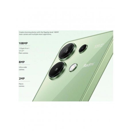Смартфон Xiaomi Redmi Note 13 8/256Gb Mint Green - фото 18