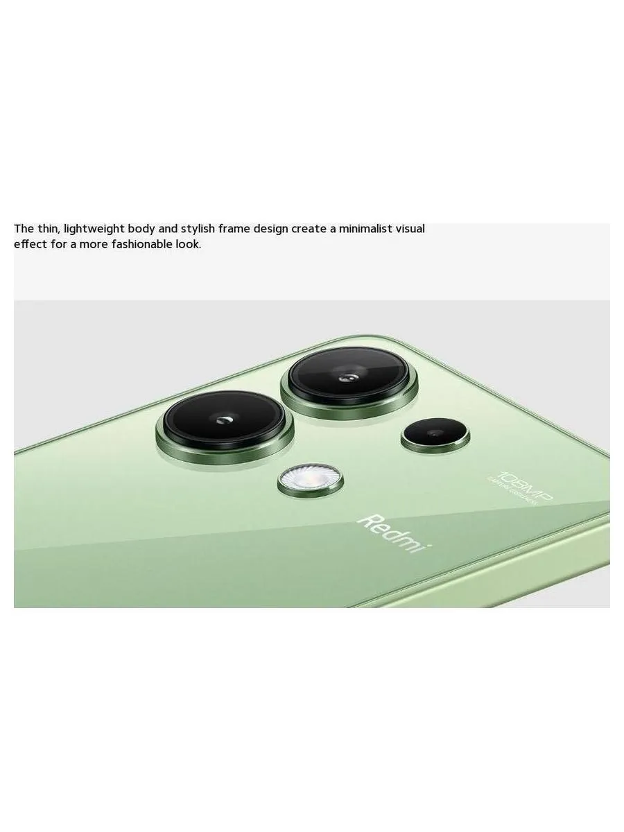 Смартфон Xiaomi Redmi Note 13 8/256Gb Mint Green - фото 31