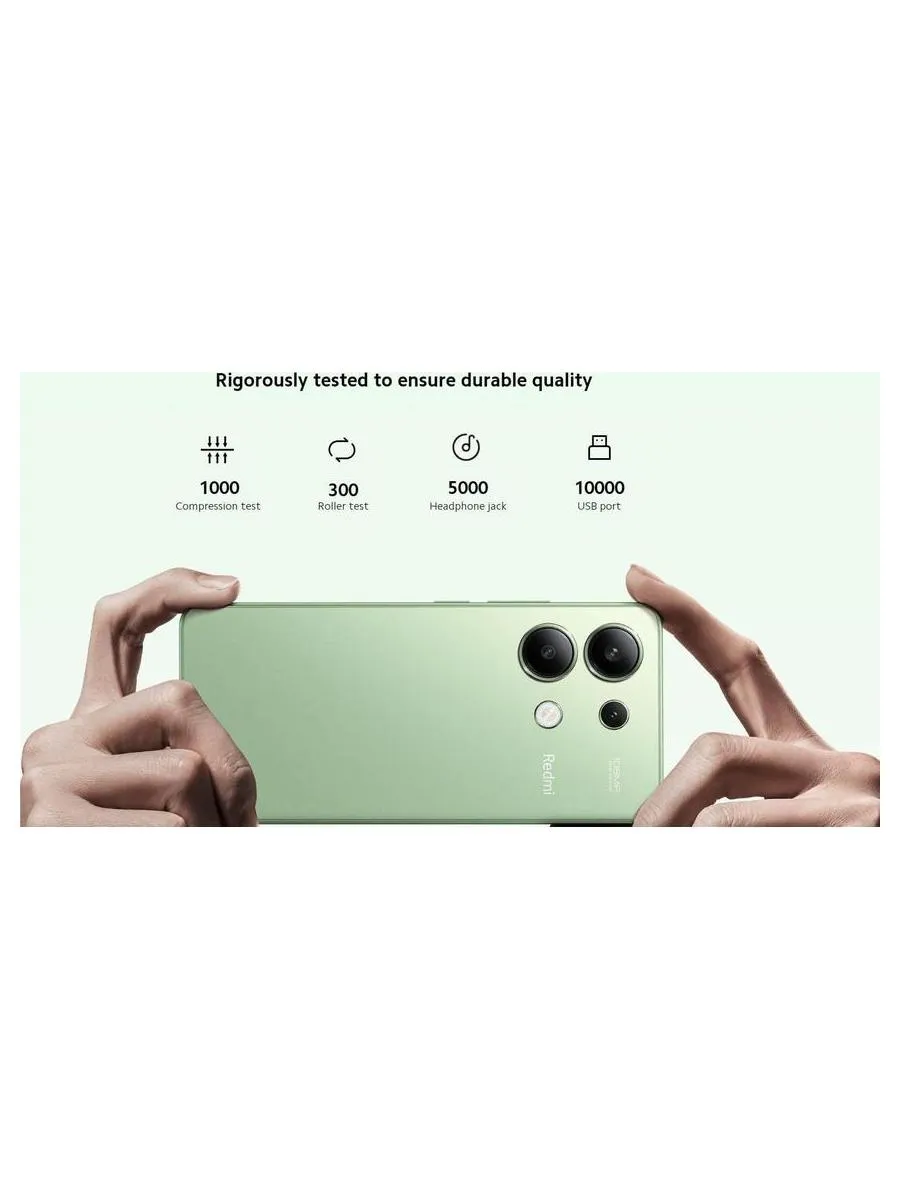 Смартфон Xiaomi Redmi Note 13 8/256Gb Mint Green - фото 40