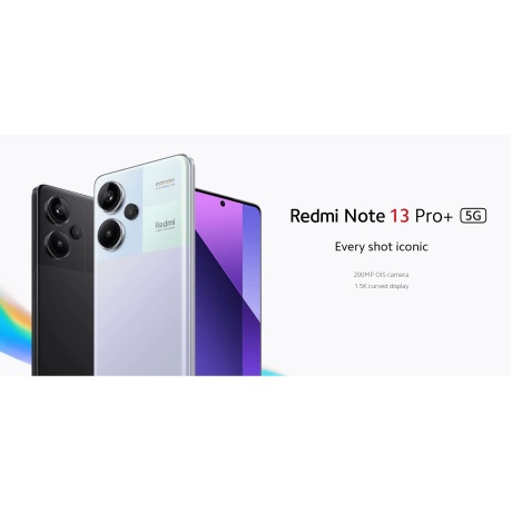 Смартфон Xiaomi Redmi Note 13 Pro+ 5G 8/256Gb Purple - фото 12