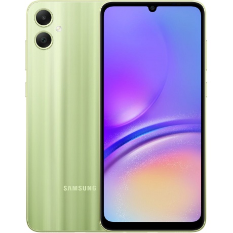 Смартфон Samsung Galaxy A05 4/128Gb Green SM-A055FLGGMEA - фото 1