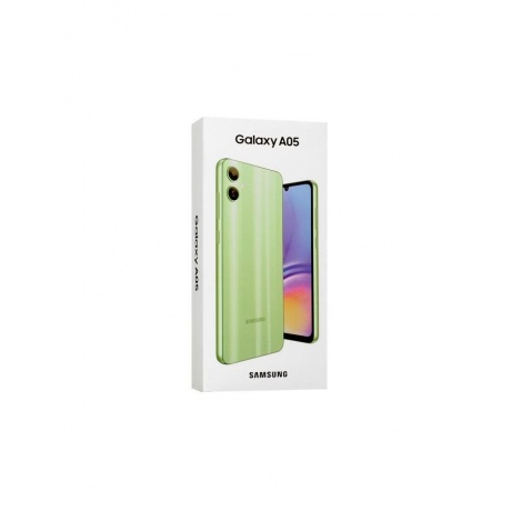 Смартфон Samsung Galaxy A05 4/128Gb Green SM-A055FLGGMEA - фото 12