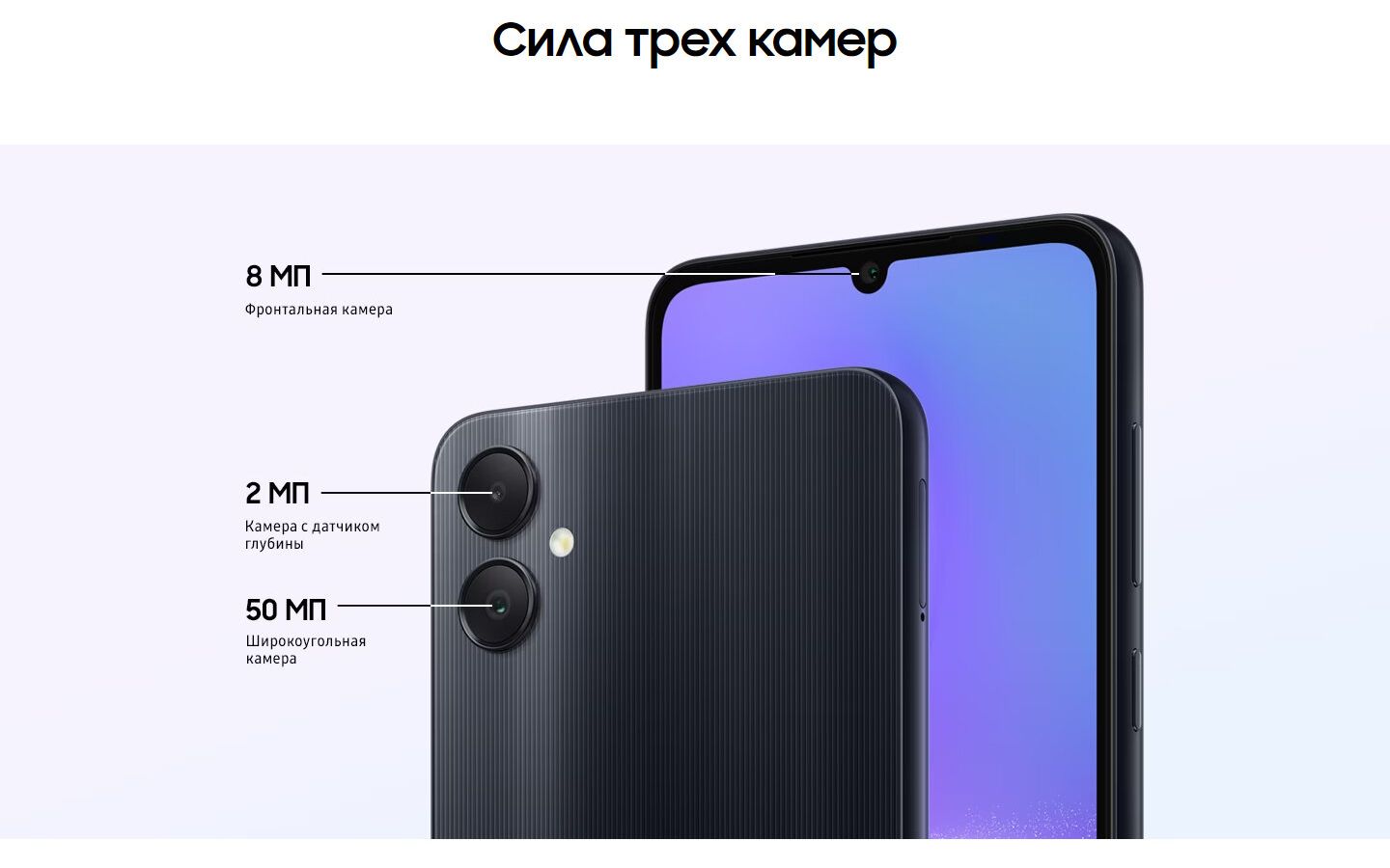 Смартфон Samsung Galaxy A05 4/128Gb Green SM-A055FLGGMEA – купить в Москве | интернет-магазин KotoFoto.ru