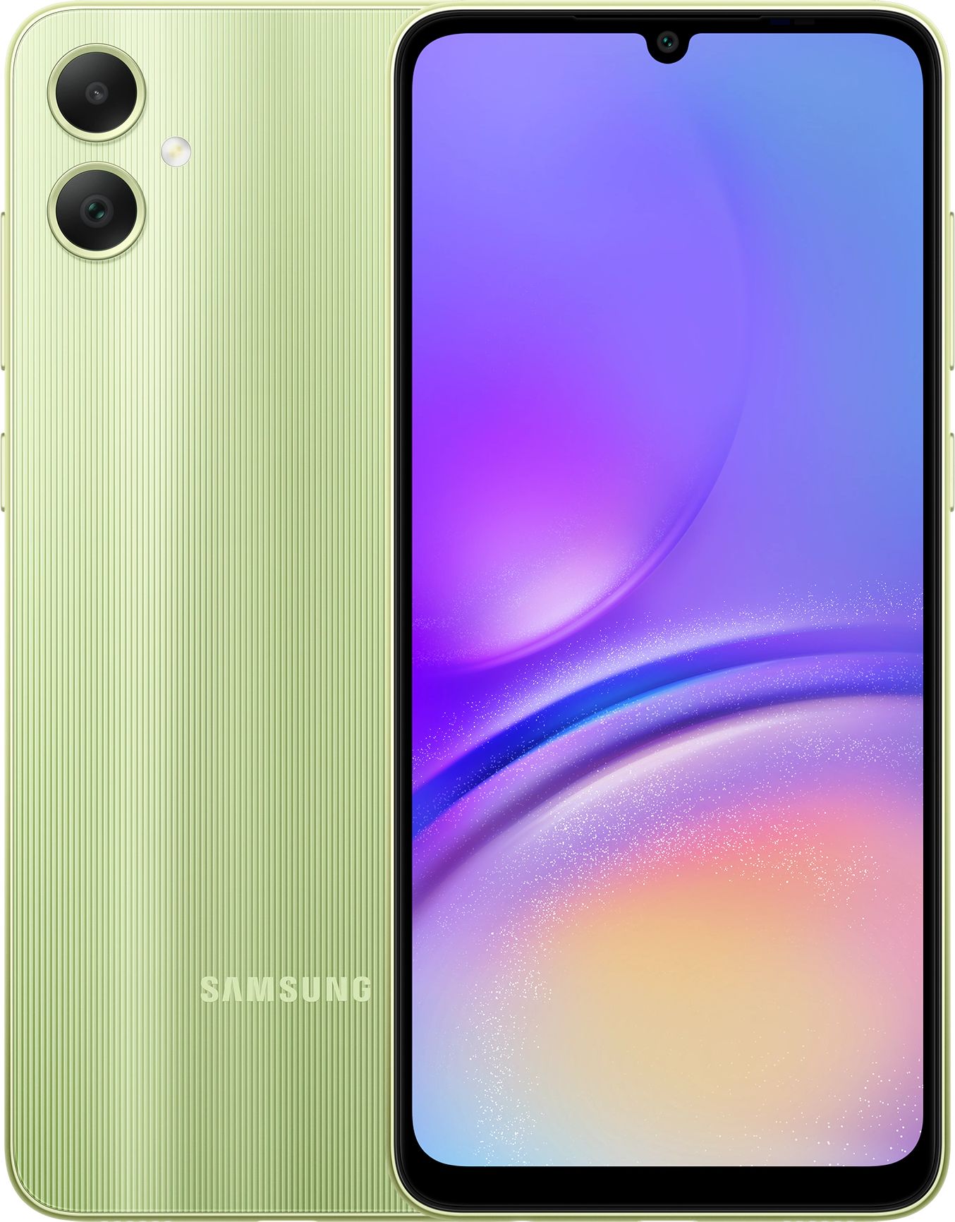 Смартфон Samsung Galaxy A05 4/128Gb Green SM-A055FLGGMEA смартфон samsung galaxy a71 a715fd 2 sim карты 4g 6 7 дюйма 6 гб озу 128 гб пзу восьмиядерный процессор snapdragon nfc камера 64 мп