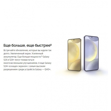 Смартфон Samsung Galaxy S24+ 5G 12/256Gb Yellow SM-S926BZYBMEA - фото 24