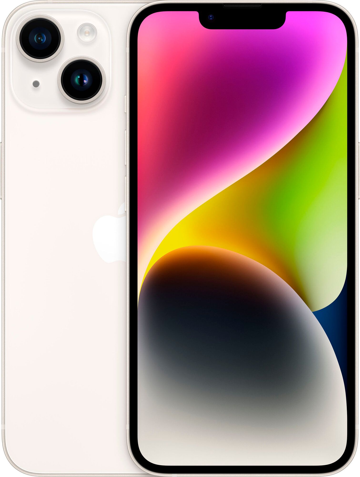 Смартфон Apple iPhone 14 6/128Gb Starlight MVUQ3CH/A смартфон apple iphone 14 plus 128gb nanosim esim starlight