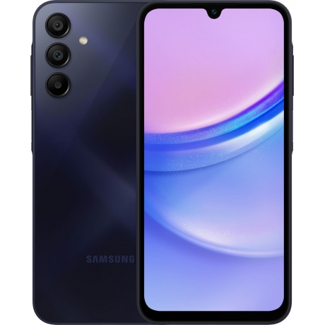 Смартфон Samsung Galaxy A15 4/128Gb Dark Blue SM-A155FZKDCAU - фото 1