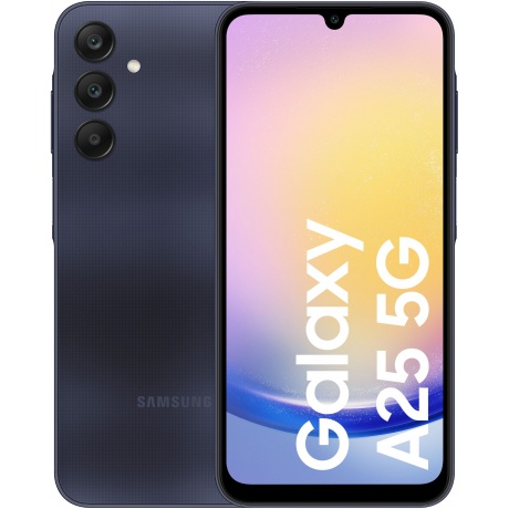 Смартфон Samsung Galaxy A25 8/256Gb Dark Blue SM-A256EZKHCAU - фото 1