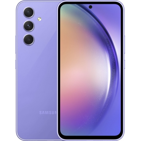 Смартфон Samsung Galaxy A54 5G 6/128Gb Lavender SM-A546ELVASKZ - фото 1