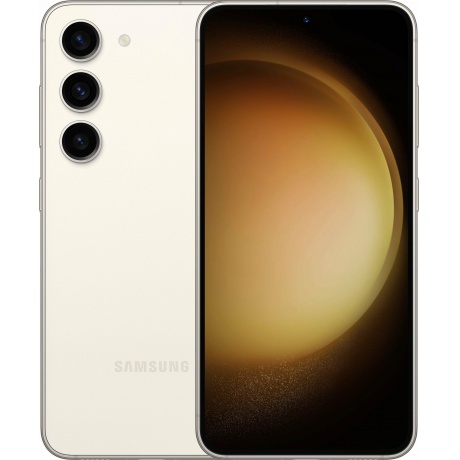 Смартфон Samsung Galaxy S23 5G 8/256Gb Creme SM-S911BZEGSKZ - фото 1