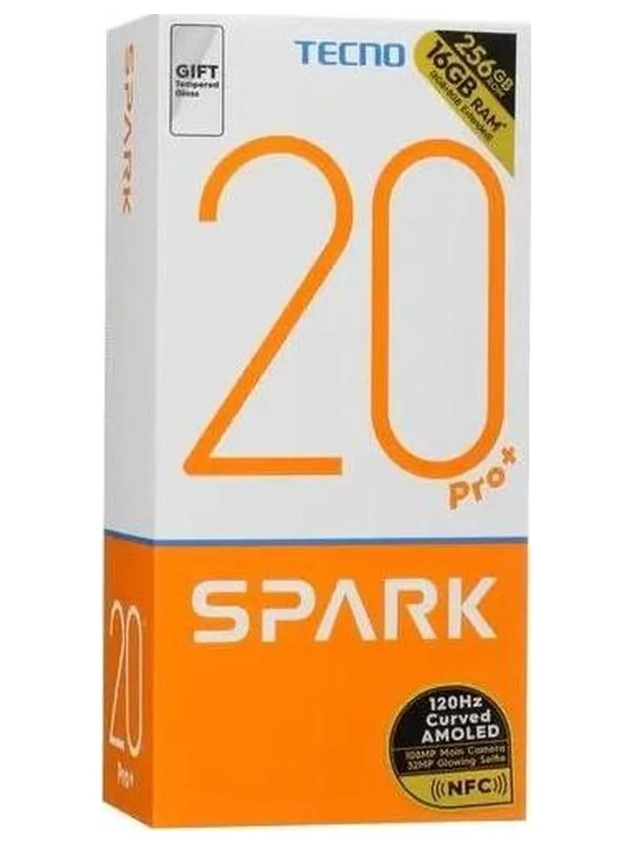 Смартфон Tecno Spark 20 Pro+ 8/256Gb Lunar Frost - фото 16