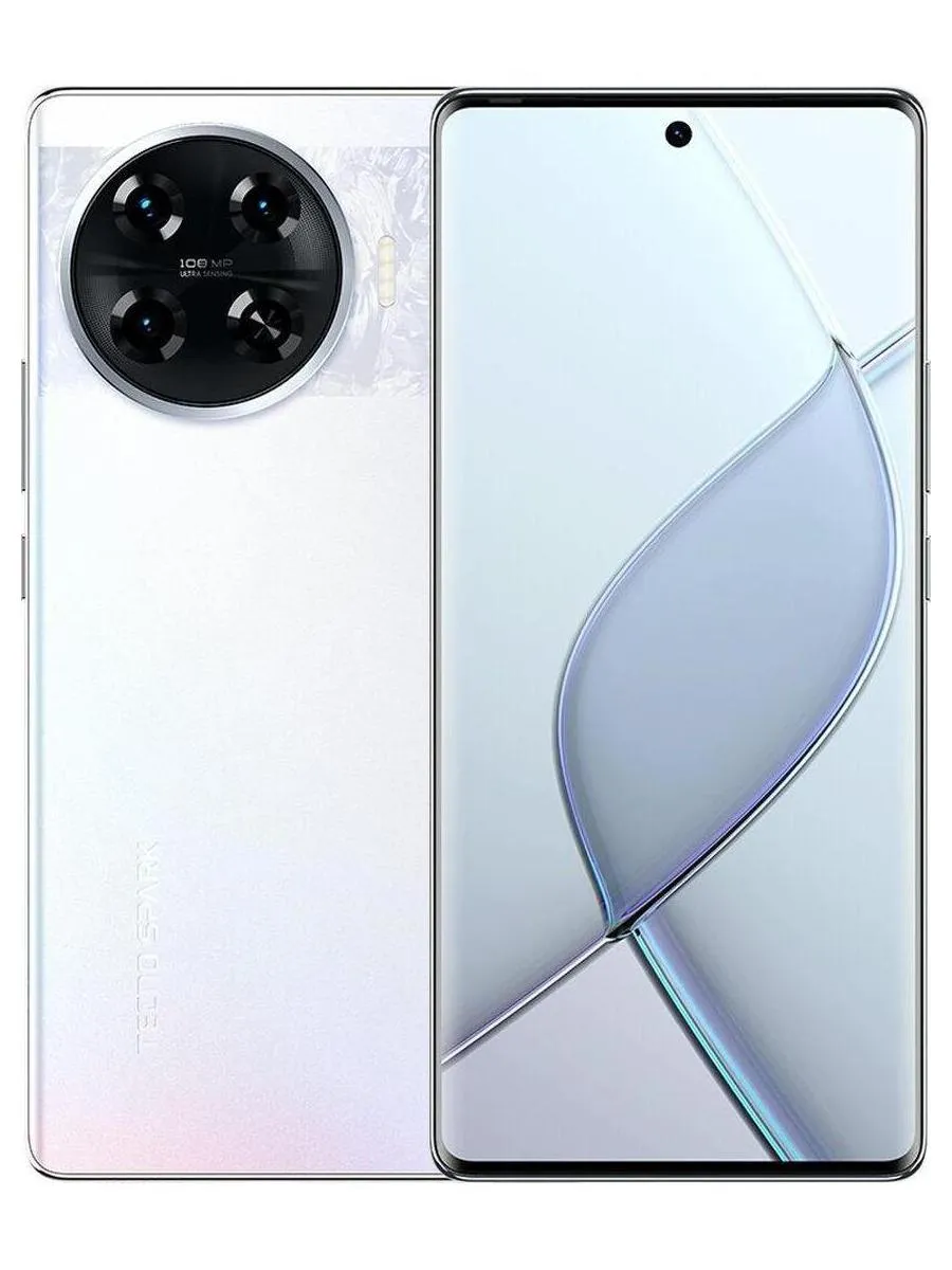 Смартфон Tecno Spark 20 Pro+ 8/256Gb Lunar Frost - фото 1