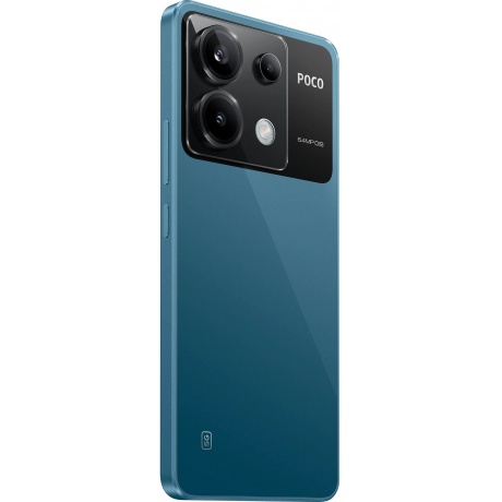 Смартфон POCO X6 5G 12/512Gb Blue - фото 6