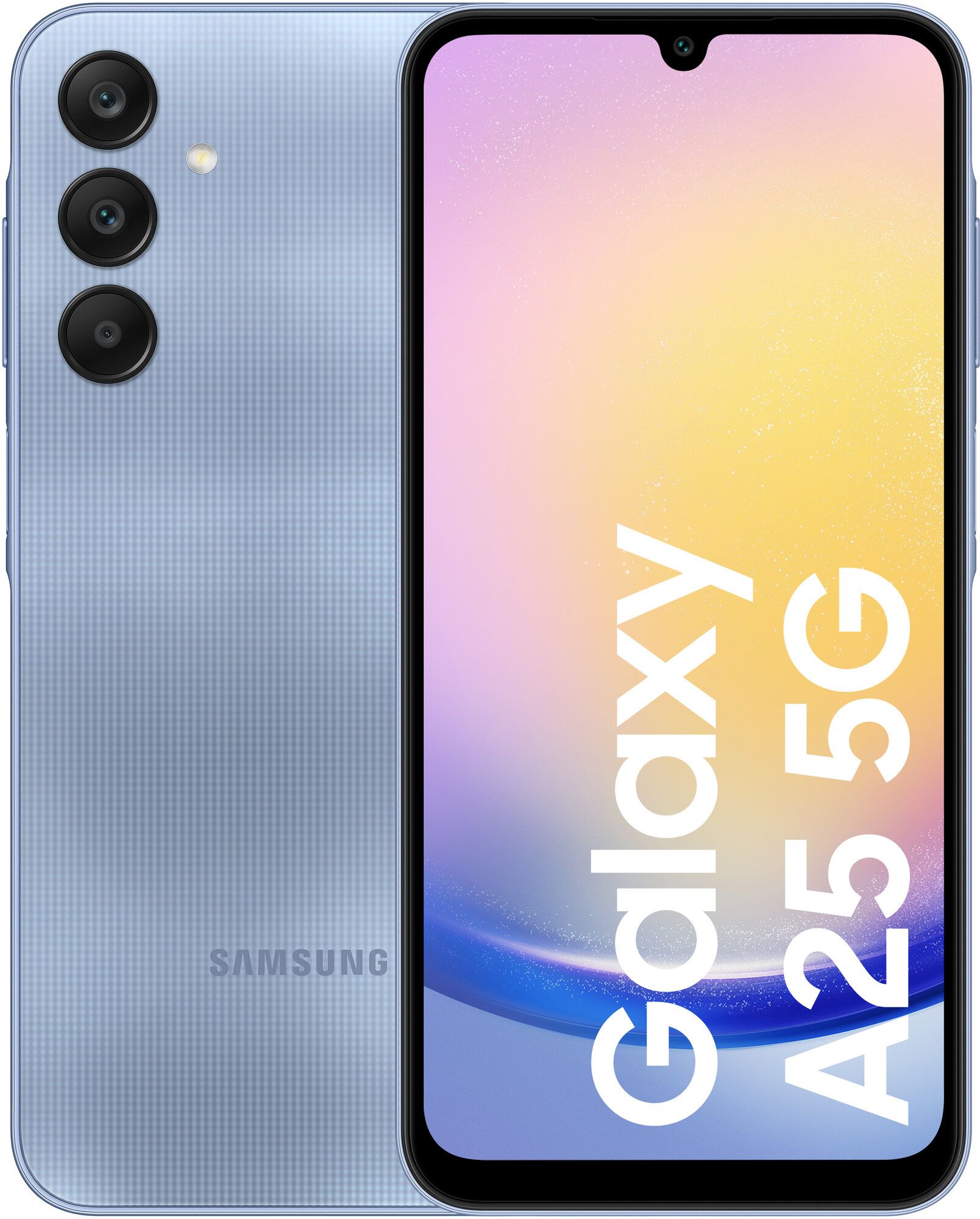 Смартфон Samsung Galaxy A25 6/128Gb Blue Black SM-A256EZKDMEA смартфон samsung galaxy m23 m236 6 128gb sm m236blbhmea blue