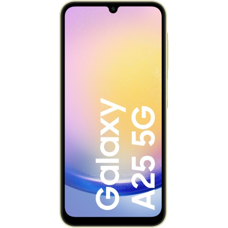 Смартфон Samsung Galaxy A25 8/256Gb Yellow SM-A256EZYHMEA - фото 2