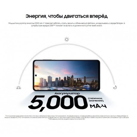 Смартфон Samsung Galaxy M52 5G 6/128Gb White SM-M526BZWHCAU - фото 14
