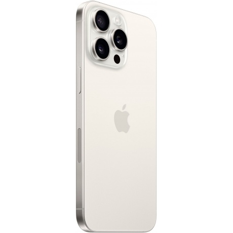 Смартфон Apple IPhone 15 Pro Max 1Tb White Titanium MU7H3ZD/A - фото 4