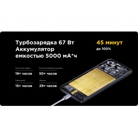 Смартфон POCO X6 Pro 5G 8/256Gb Yellow - фото 21