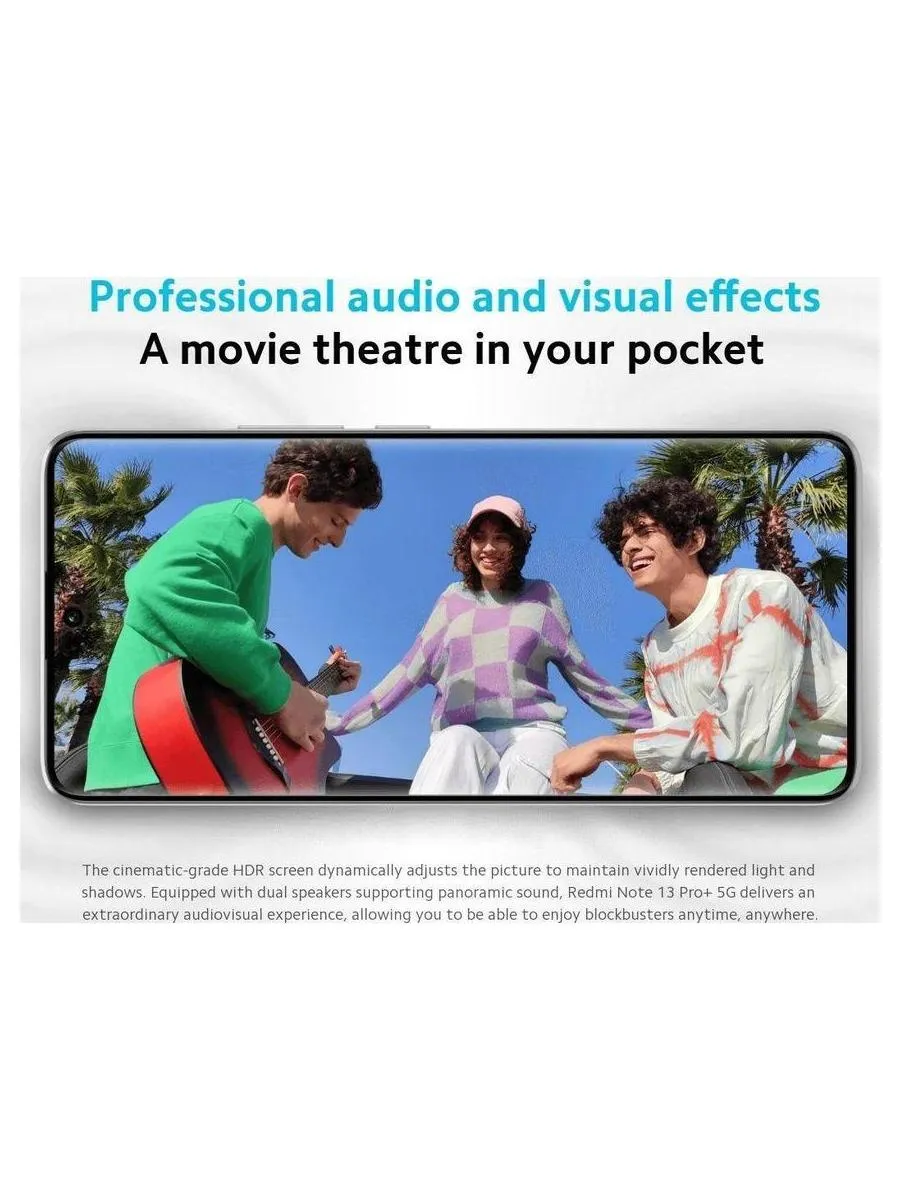 Смартфон Xiaomi Redmi Note 13 Pro+ 5G 12/512Gb Moonlight White - фото 25