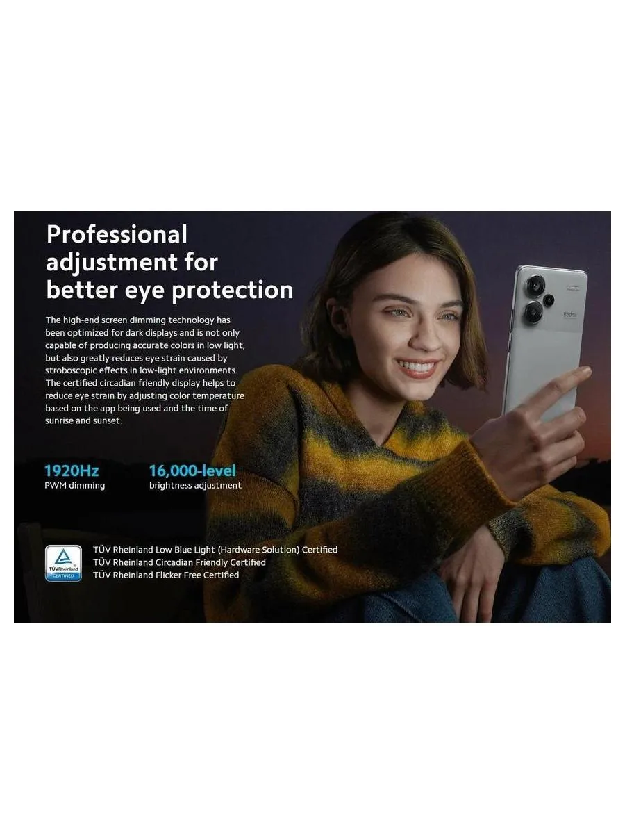 Смартфон Xiaomi Redmi Note 13 Pro+ 5G 12/512Gb Moonlight White - фото 26