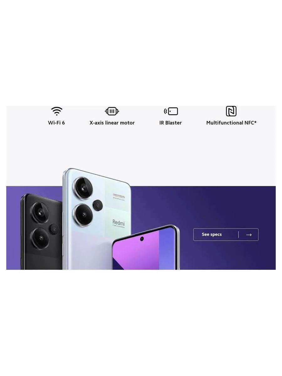 Смартфон Xiaomi Redmi Note 13 Pro+ 5G 12/512Gb Moonlight White - фото 45