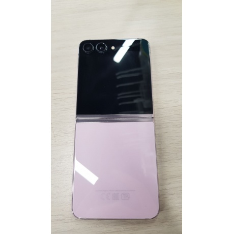 Смартфон Samsung Galaxy Z Flip 5 8/256Gb (SM-F731BLG3CAU) Lavender DEMO отличное состояние - фото 2
