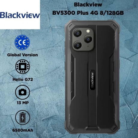 Смартфон Blackview BV5300 Plus 8/128Gb Black - фото 7